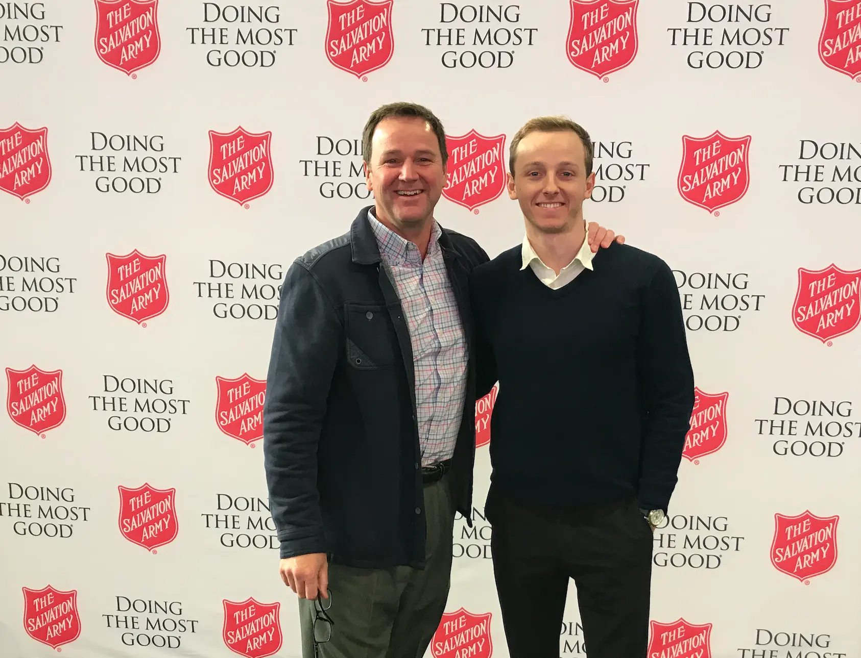 Matt Redmon and David Redmon together at the Pen Point Technologies Louisville facility