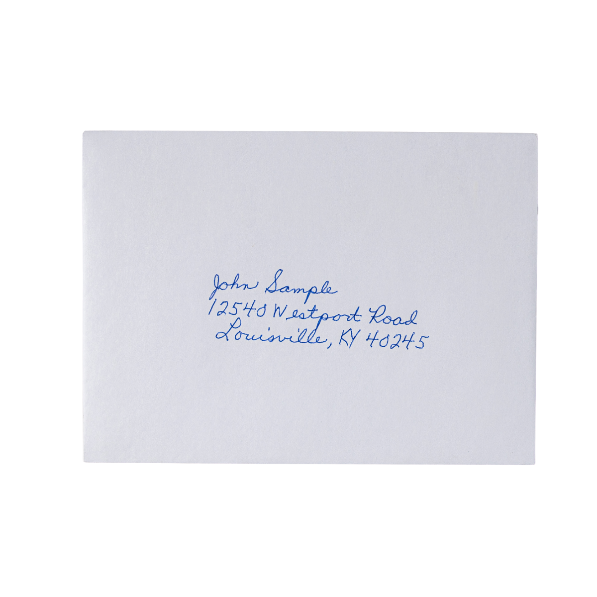Handwritten mail sample 2 — written by the Uniprod handwriting machine