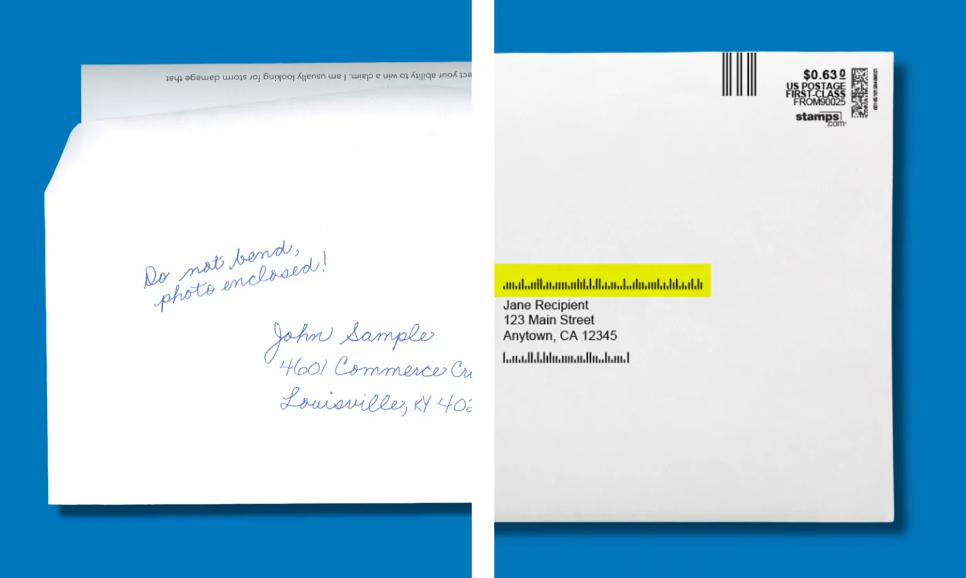 Handwritten Envelopes