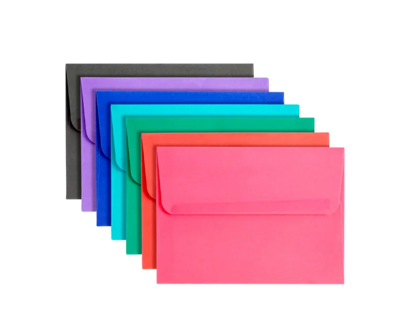 Multi Colored envelopes