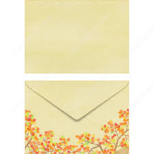 Holiday themed envelope
