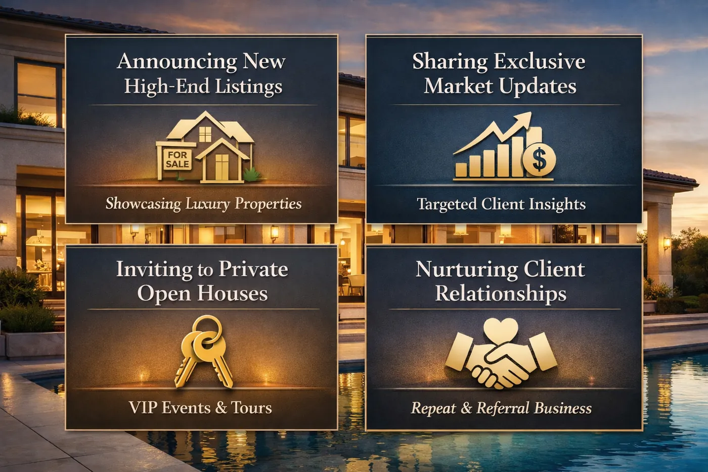 handwritten direct mail supports luxury real estate