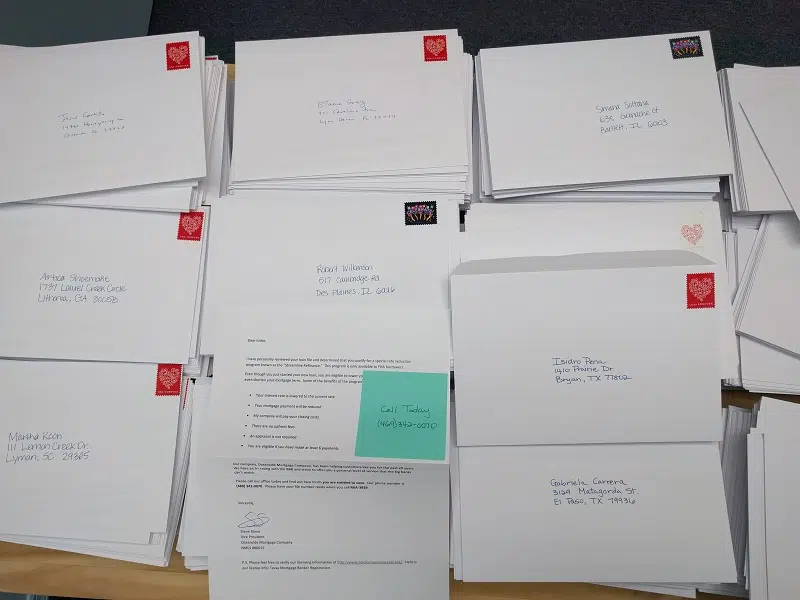 scale direct mail for real estate
