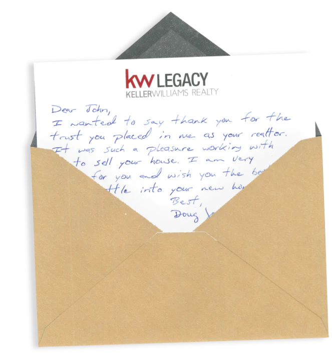 Handwritten mail produced by an autopen machine