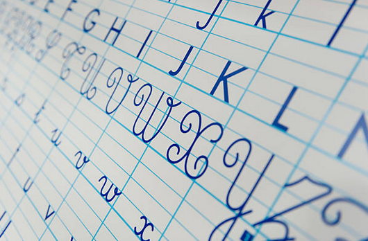 font template