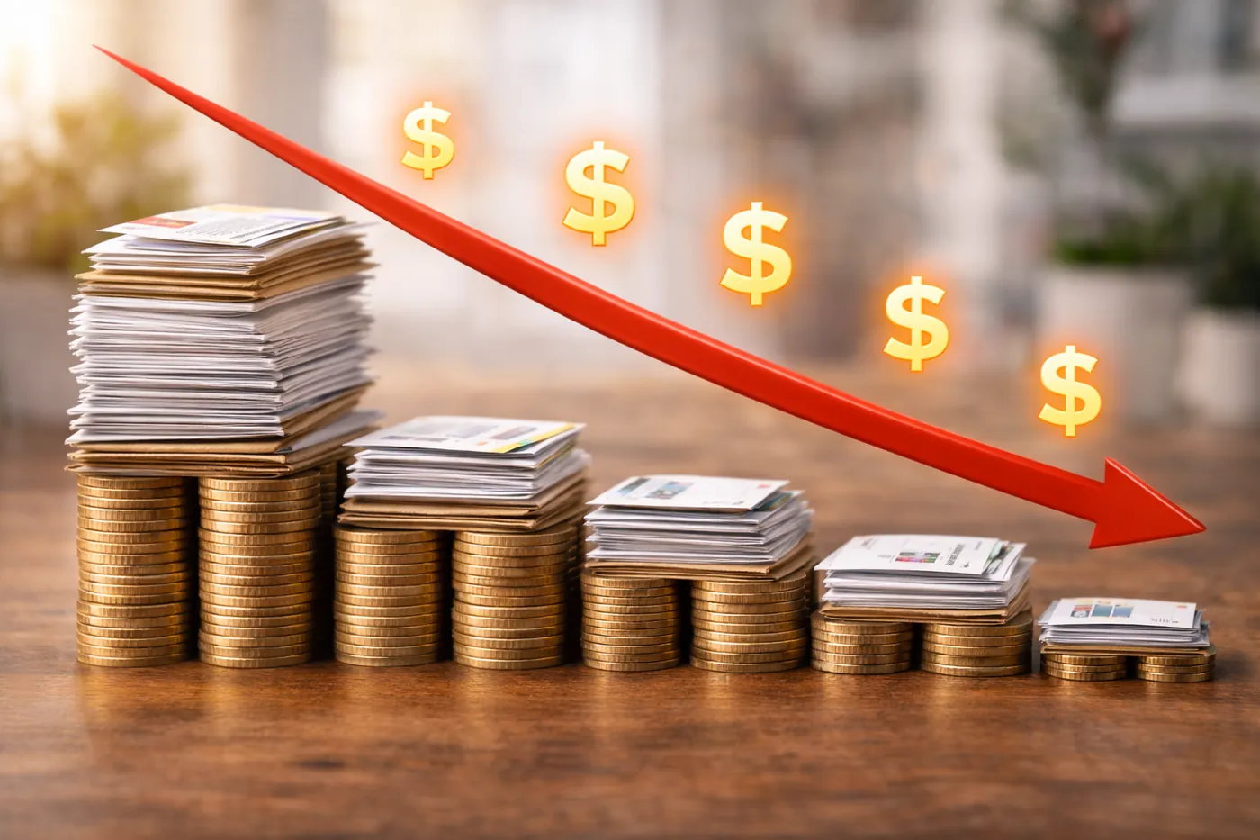 lower cost per letter