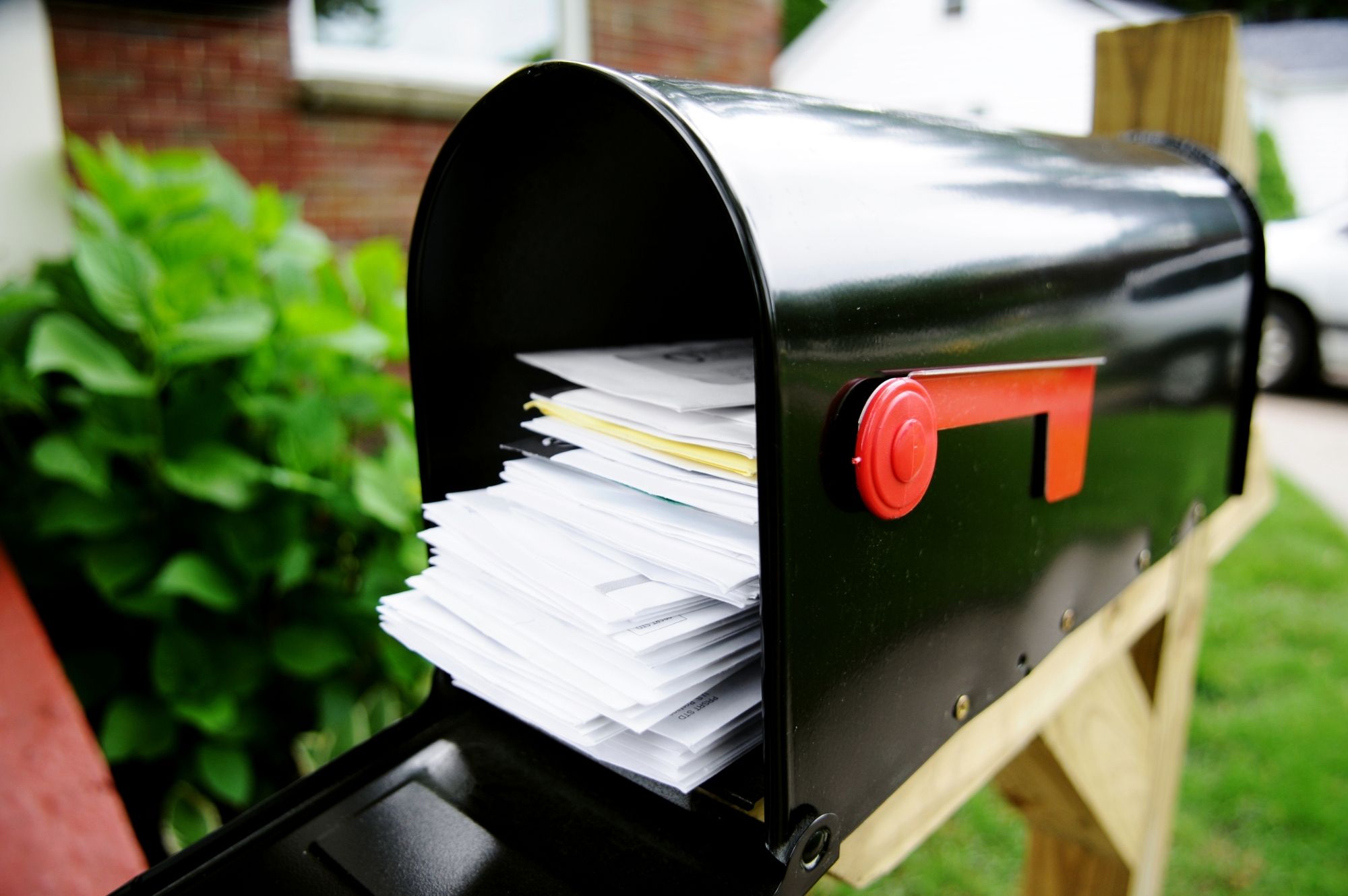 Handwritten mail produced by an autopen machine